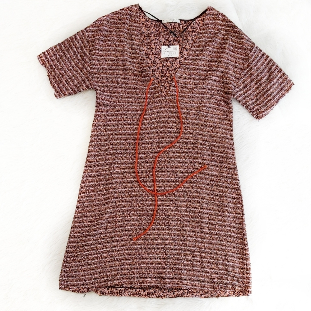 Zara Trafaluc tunic dress NWT, sz S